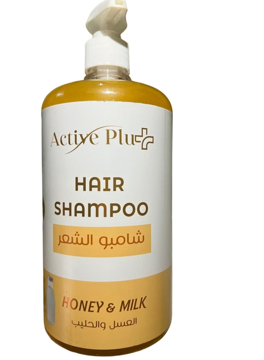 Hair Shampoo Honey And Milk 1 Litre