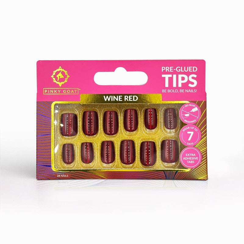 Pre-Glued Tips Pretty in Pink