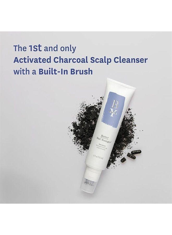 New Dawn Activated Charcoal Scalp Cleanser, 5 Fl Oz