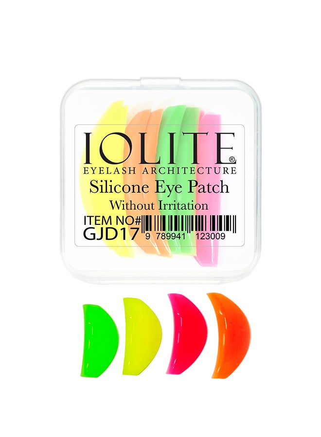 8-Pieces Eyelash Perming Curler Perm Pad Reusable Eyelash Perm Silicone Pads, Lift Rods Makeup Beauty Tool - GJD17