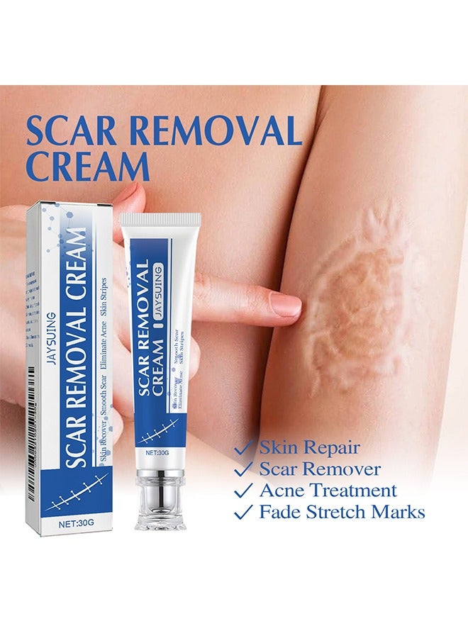 Scar Removal Cream - Acne Scar Cream Rapid Repair Scar Cream for Acne Surgery Injury Burns Advanced Gel Acne Scar Spot Treatment Suitable for All Skin Types 30g