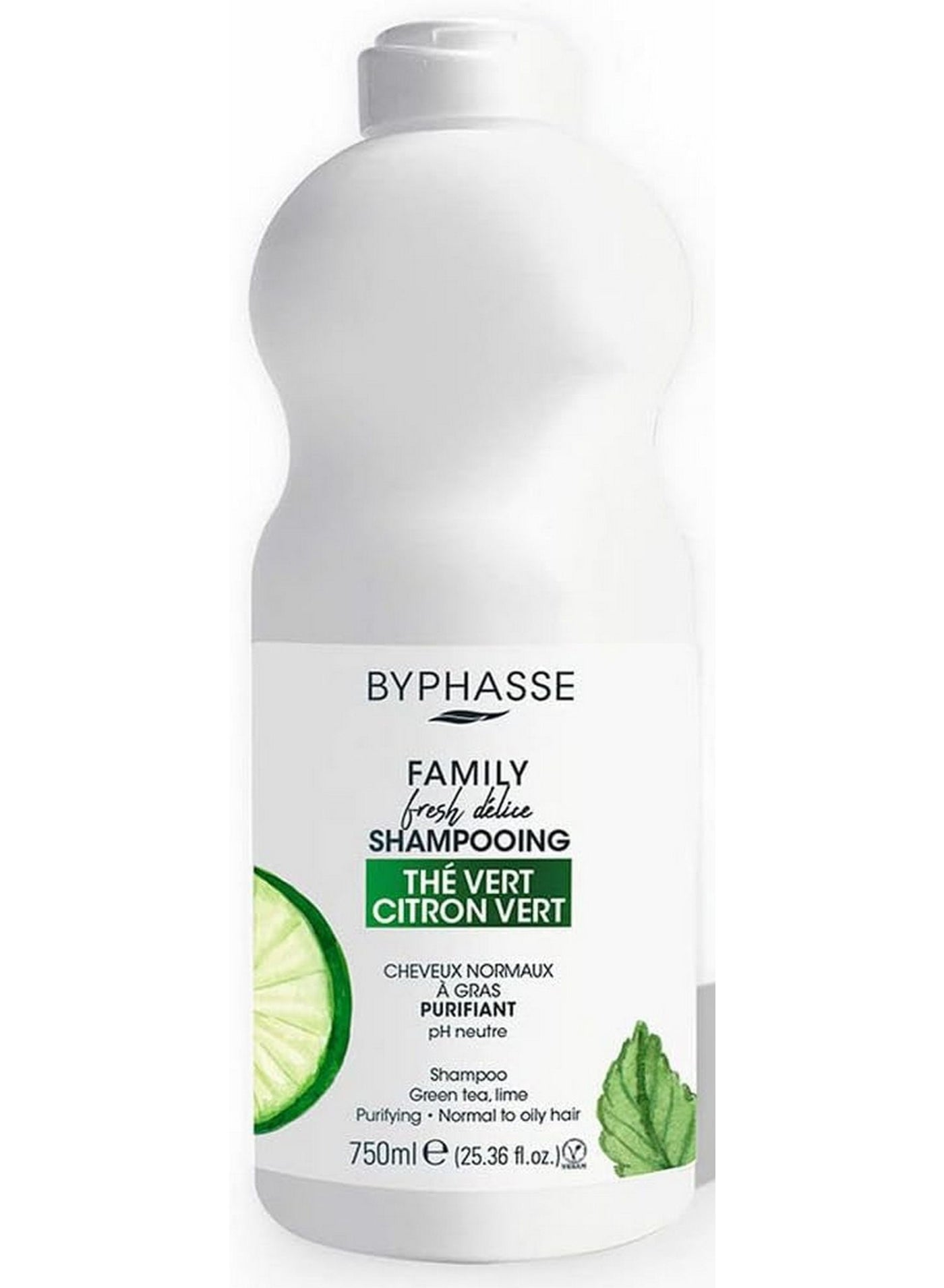 Family Fresh Delice Shampoo With Lime And Green Tea 750 ML