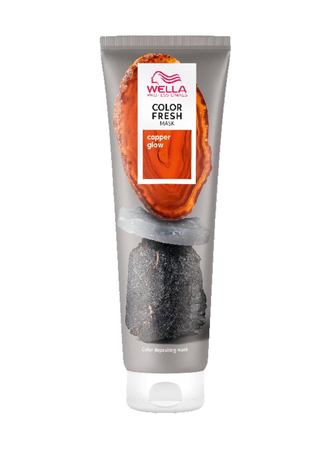 Color Fresh Mask In Copper Glow - Zero-Damage Color Depositing Mask To Revive And Maintain Vibrant Copper Tones (150 Ml)