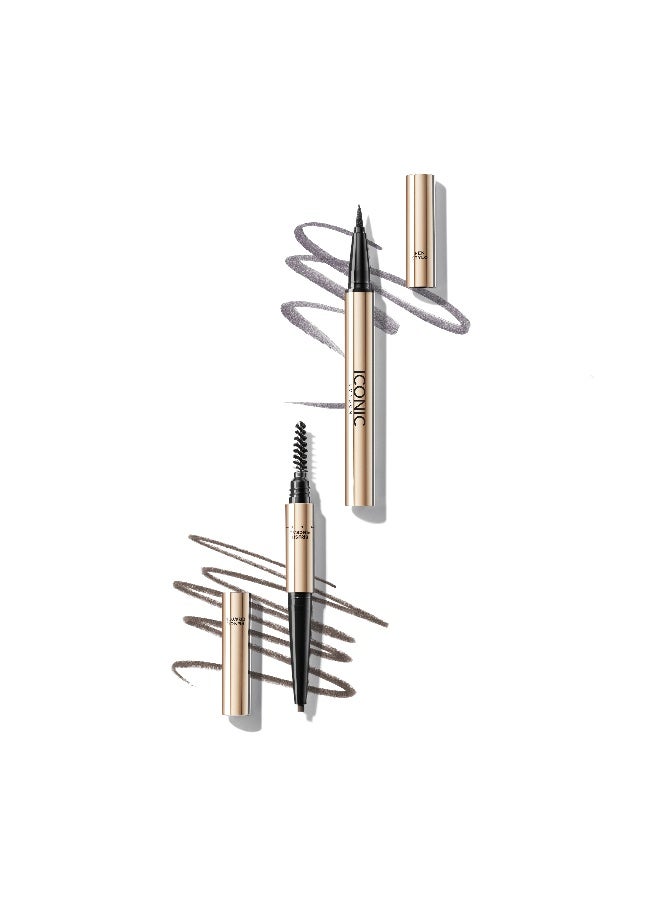 Triple Precision Brow Definer - Cool Brown