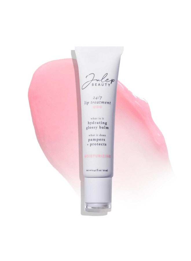 247 Lip Treatmenthydrating Lip Balm And Lip Sleeping Maskmoisturizing Lip Repairsoothe Dry Chapped Lipsshea Butter Sheer Pink