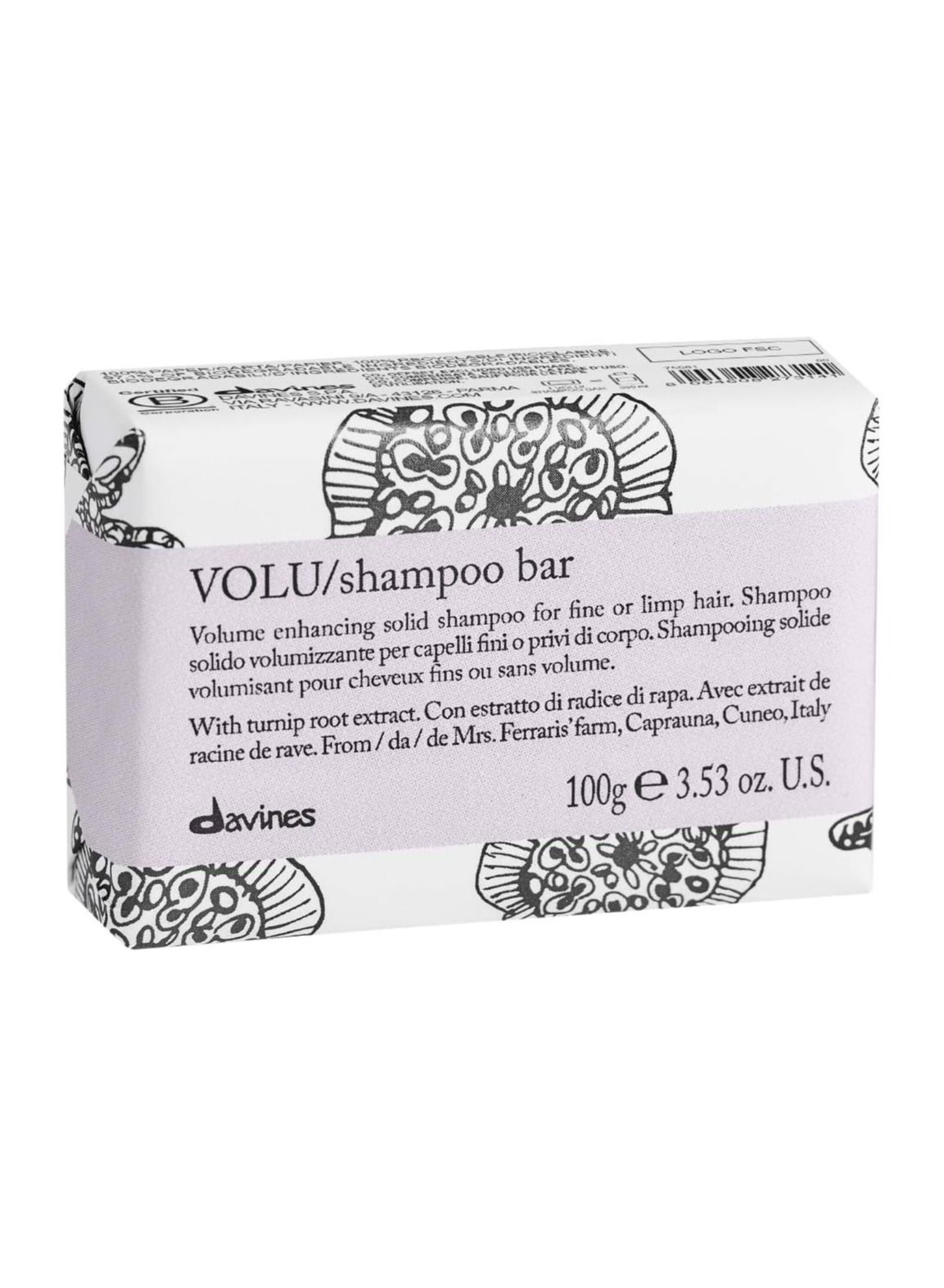 Volu Shampoo Bar 100g