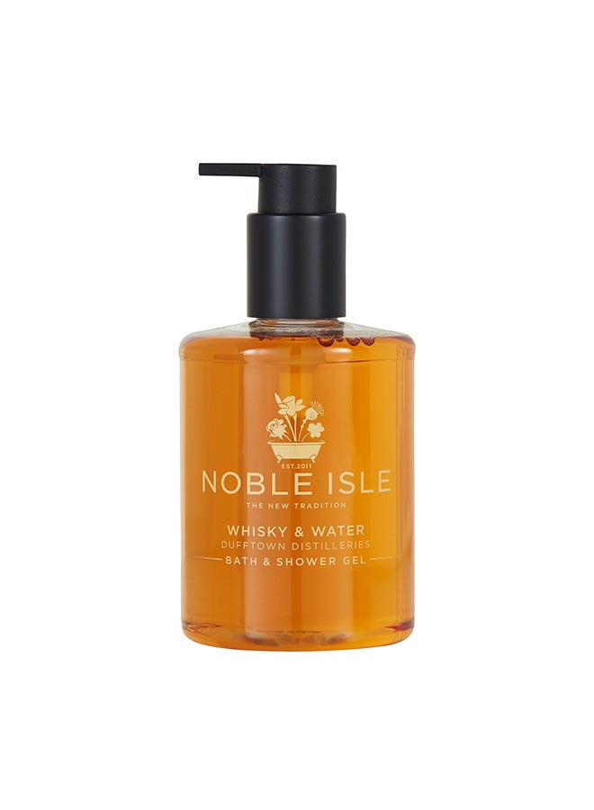 WHISKY & WATER SHOWER GEL 250 ML