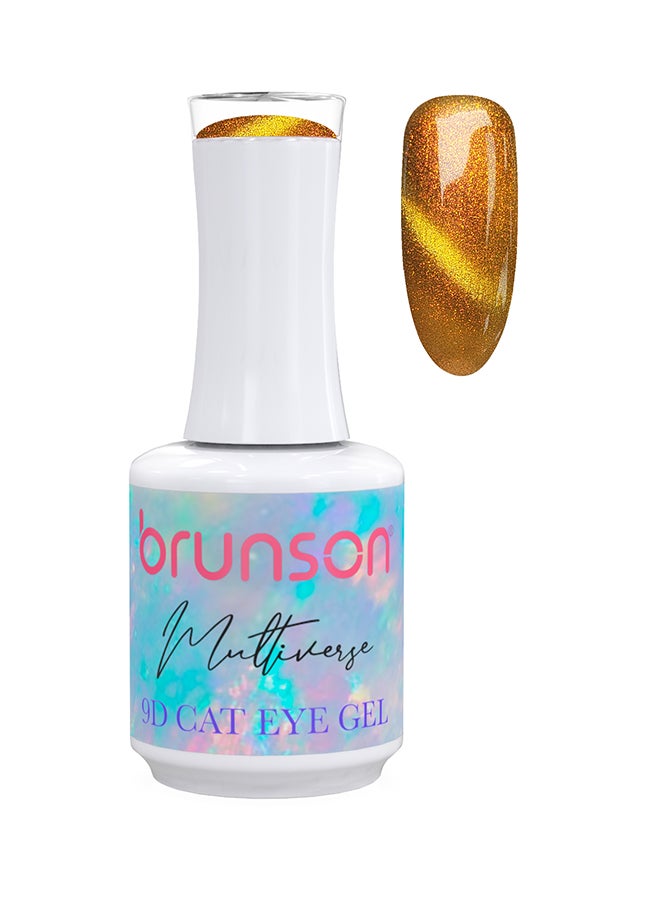 Multiverse 9D Cat Eye Gel Polish Galaxy Magnetic UV LED Gel Nail polish 18ml Chameleon Magnetic Gel Soak Off UV LED Gelish Polish D17N