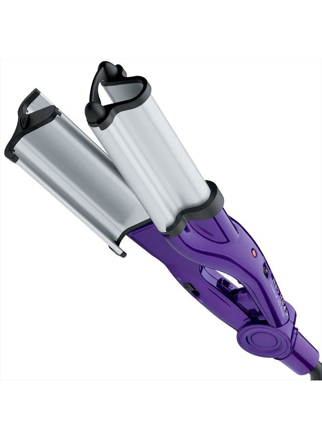 Tourmaline Wave Artist Deep Waver | Combat Frizz and Add Massive Shine for Beachy Waves, (Purple)