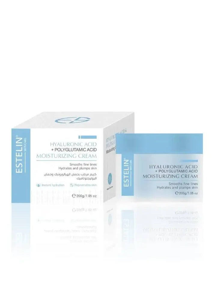 HYALURONIC ACID And POLYGLUTAMIC ACID (Moisturizing Cream) 200g
