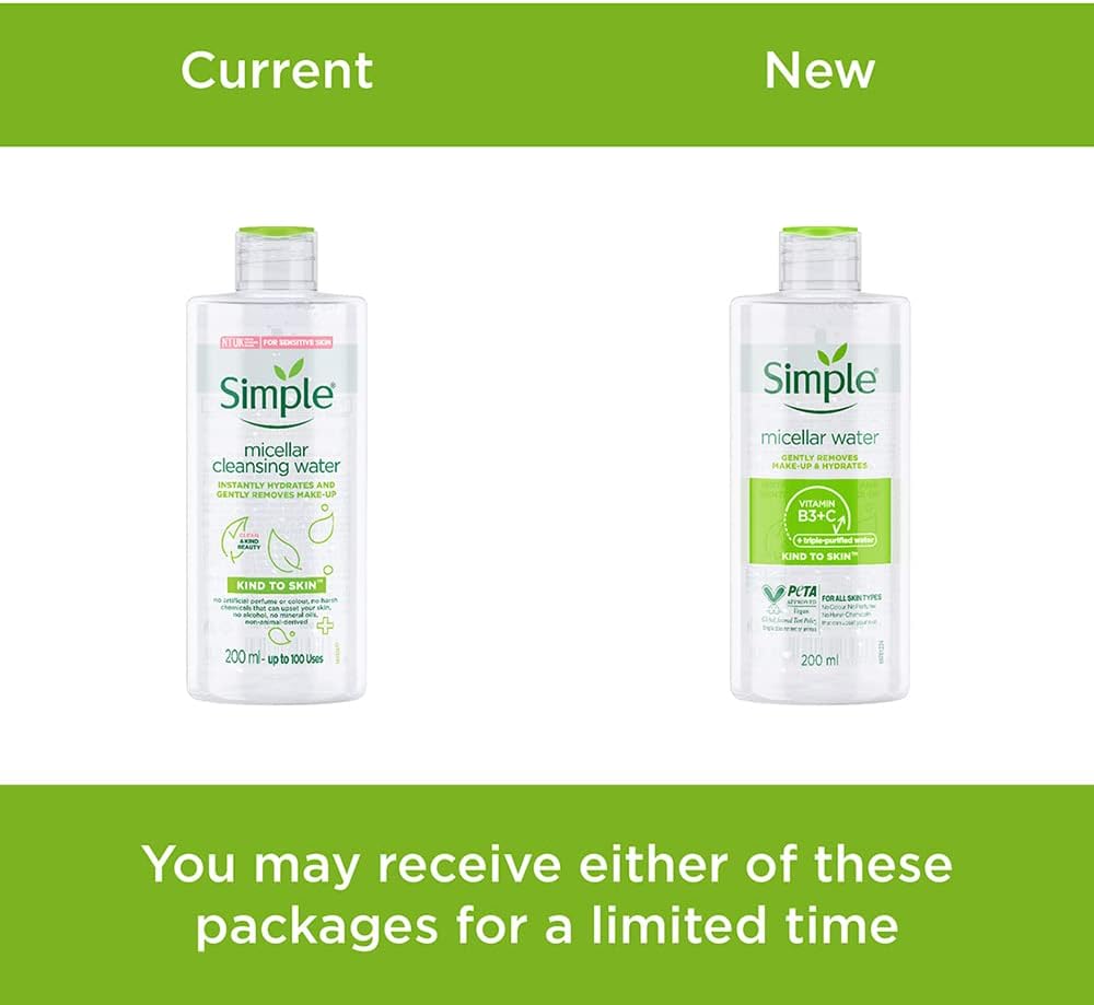Simple Micellar Cleansing Water, 200ML - image 8
