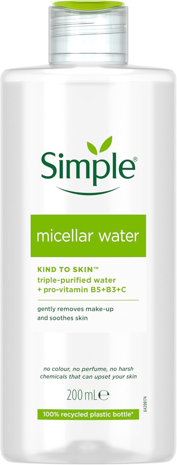 Simple Micellar Cleansing Water, 200ML