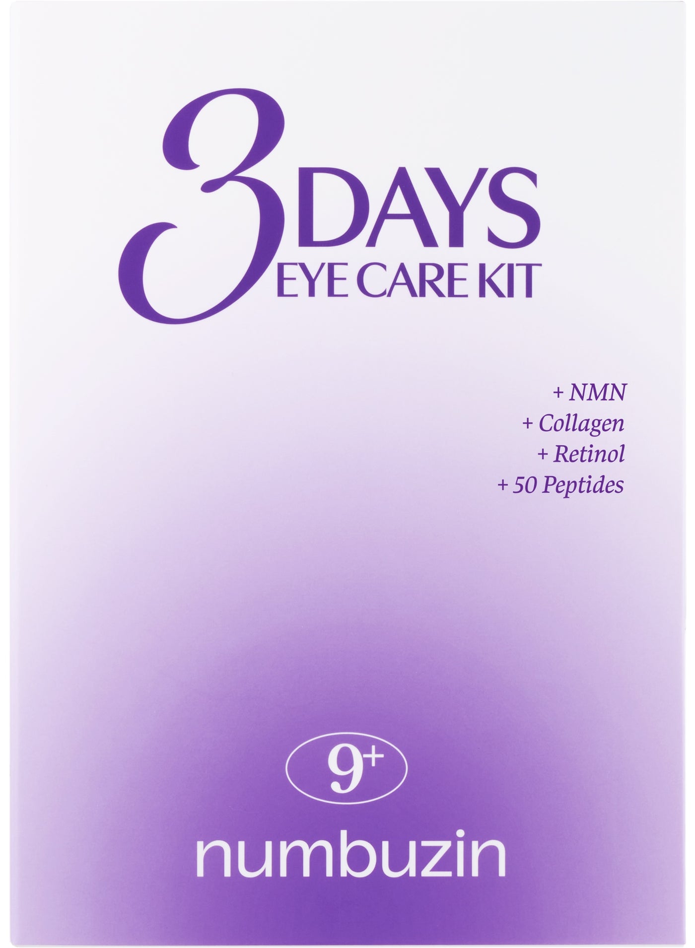 No.9 3Days Eye Care Kit | Hydrating Soothing Face Serum