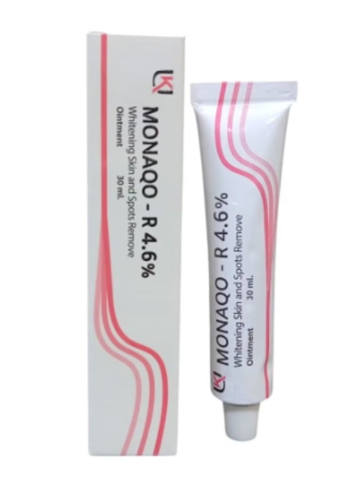 Monaqo-R 4.6% Whitening Skin And Spots Remove Ointment 30ml