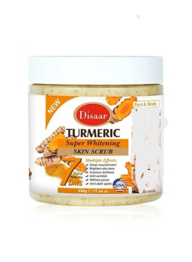 Turmeric Super Whitening Skin Scrub 500 g