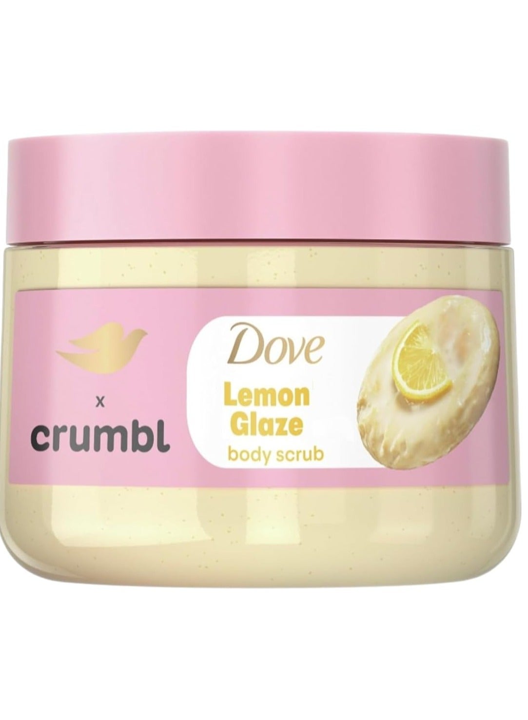 Dove Crumbl Exfoliating Body Scrub Lemon Cookie, 15 oz Limited Edition New