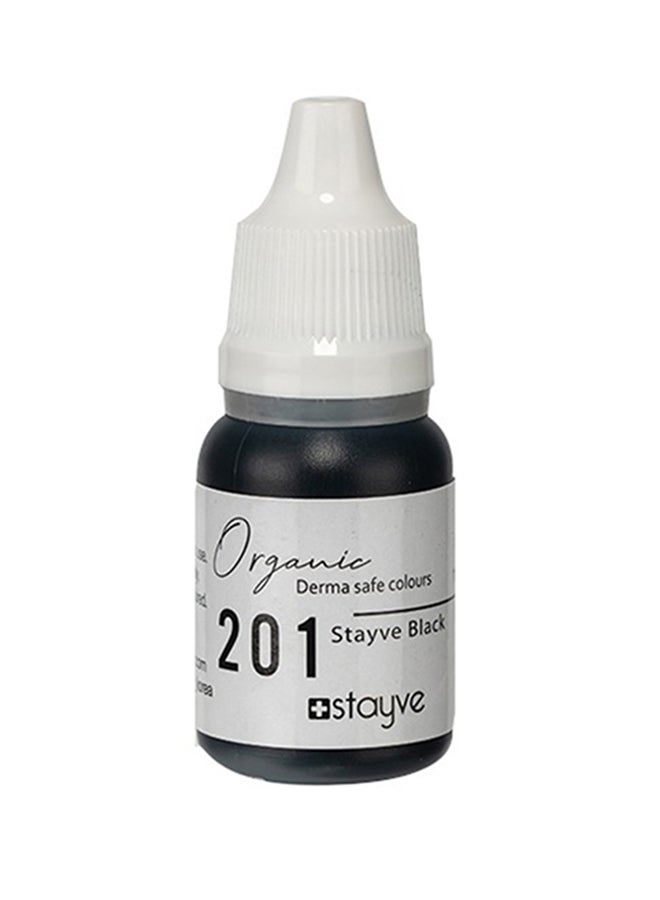 201 Black Organic Microblading Eyeliner Pigment 10ml SB201