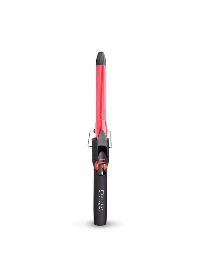 FHI Platform Ceramic Curling Iron Black and Red 3/4"