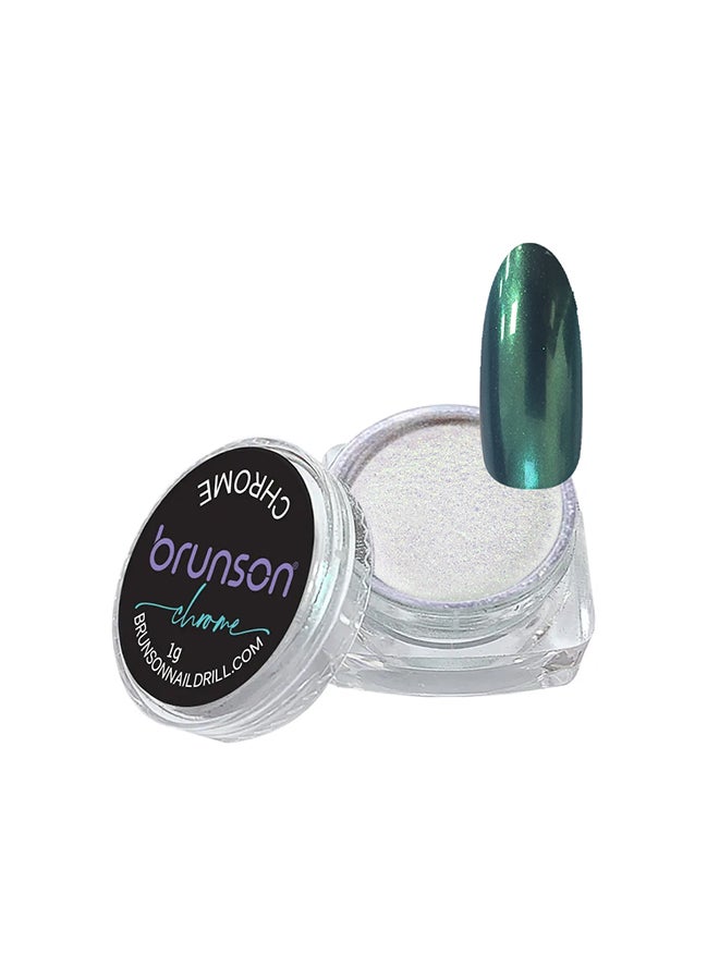Chrome Mirror Metallic Holographic Effect Art Decoration Manicure Pigment Nail Powder C-25