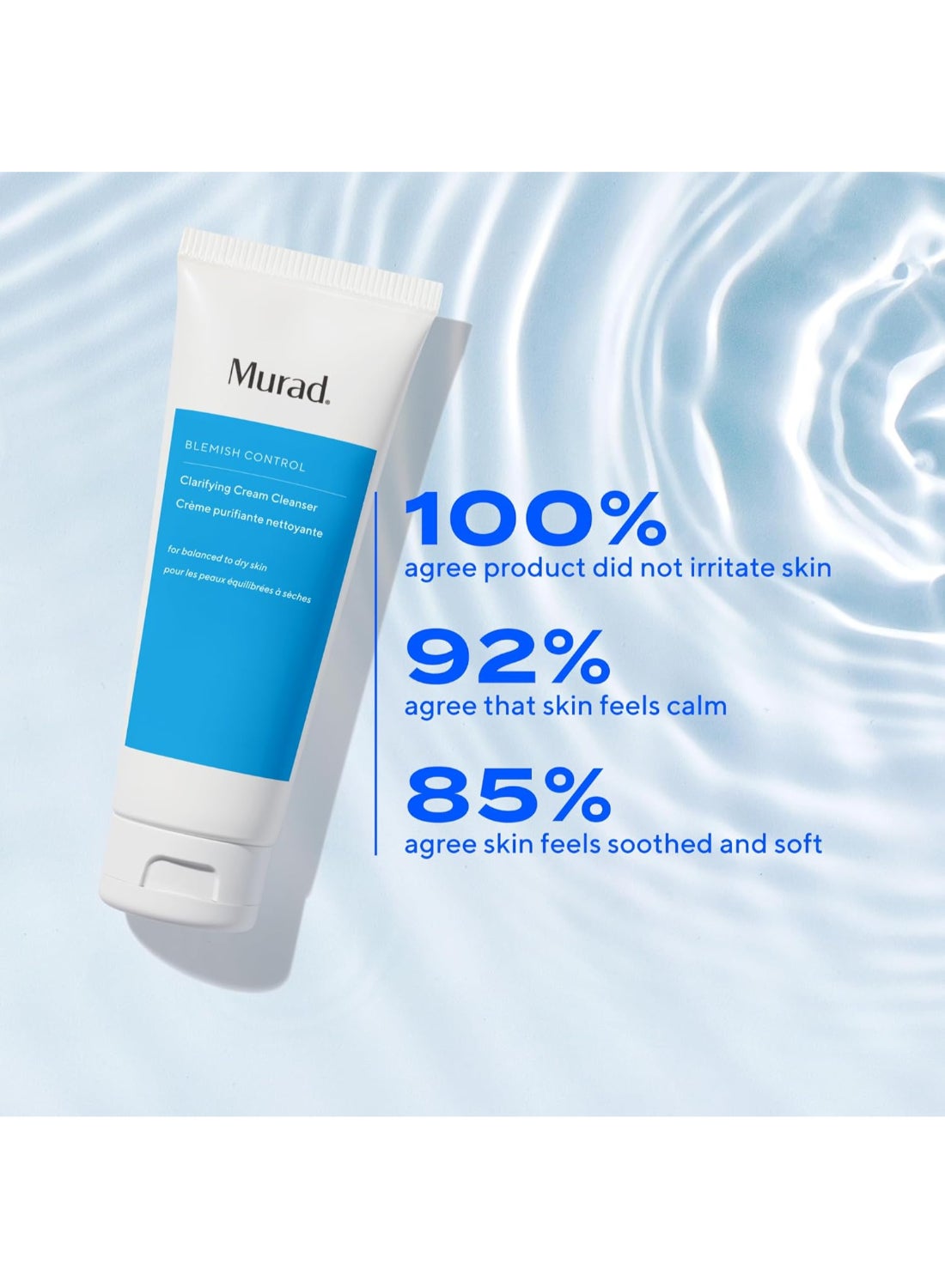 Murad Clarifying Cream Cleanser 200ml – Gentle Purification for Adult Acne, Encapsulated Salicylic Acid, Creamy Wash for Blemish-Prone Skin Relief 200ml - image 6