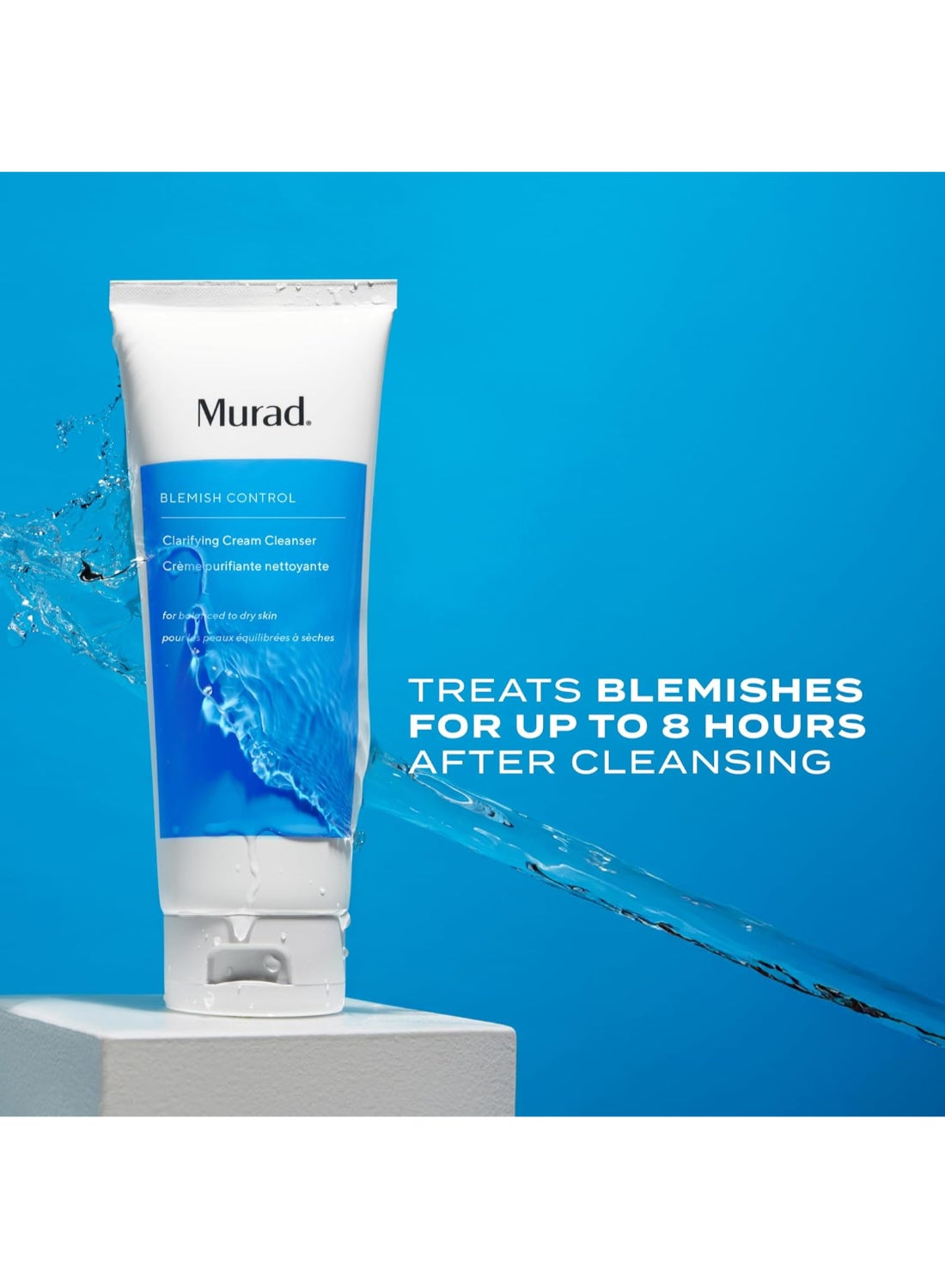 Murad Clarifying Cream Cleanser 200ml – Gentle Purification for Adult Acne, Encapsulated Salicylic Acid, Creamy Wash for Blemish-Prone Skin Relief 200ml - image 7