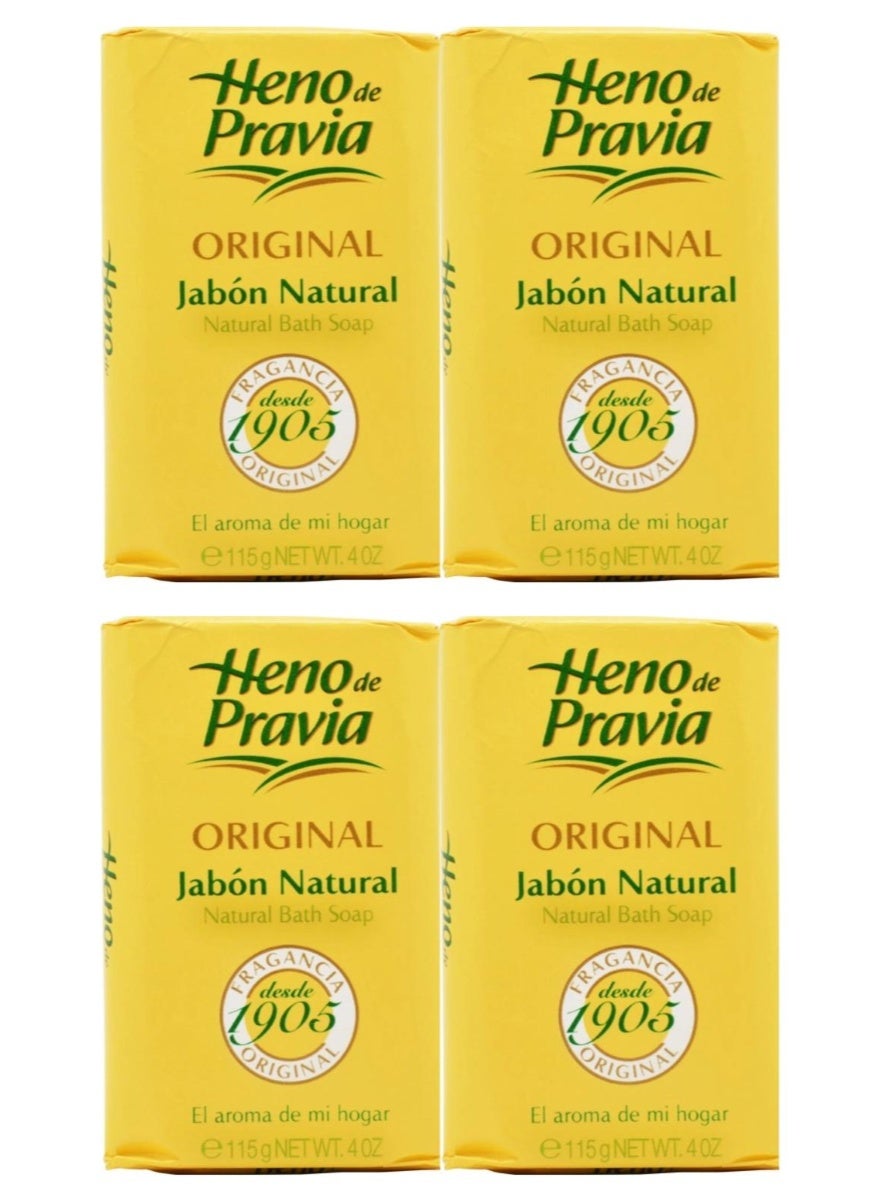 Original Jabon Natural Bath Bar Soap 4 x 115 g