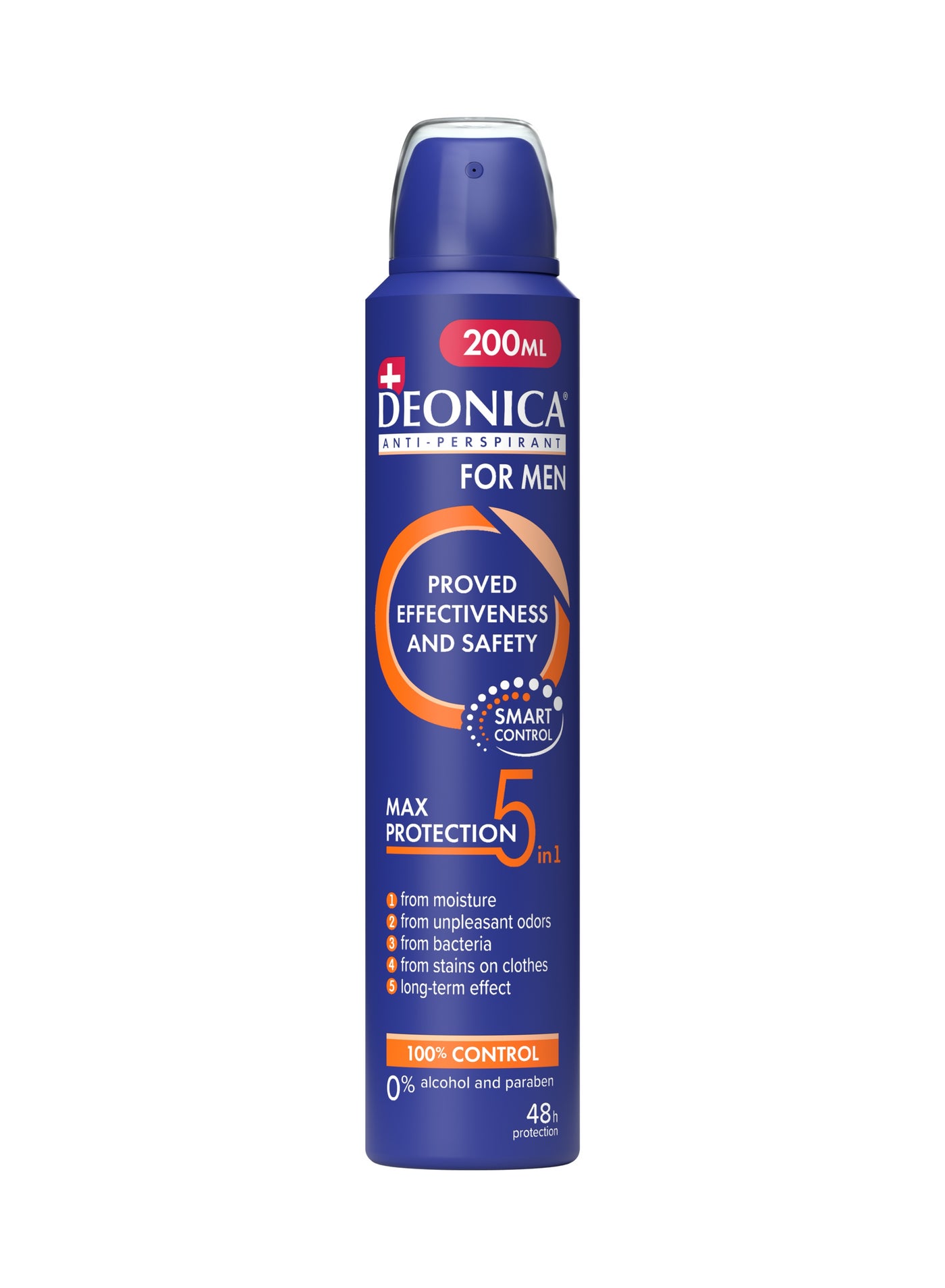5 Protection Antiperspirant Spray For Men 200 ml