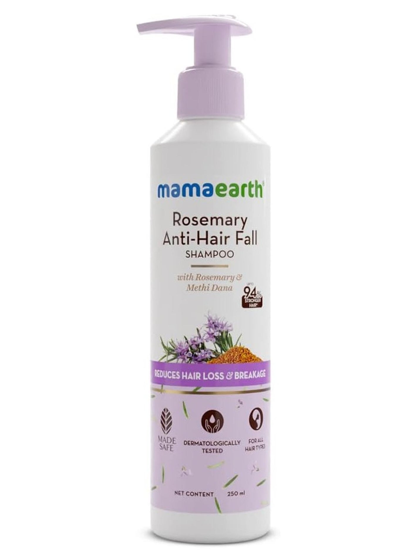 Mamaearth Rosemary Anti-Hair fall Shampoo 250 ml