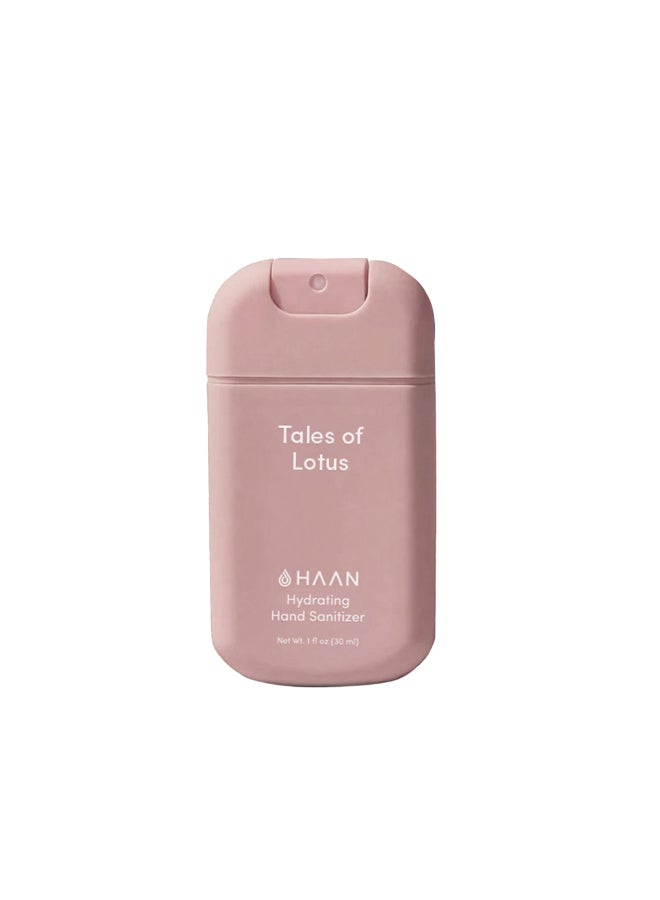 Tales of Lotus Hand Sanitizer - Effectively Kills Germs & Leaves Hands with a Gentle, Serene Floral Scent (30 ml)