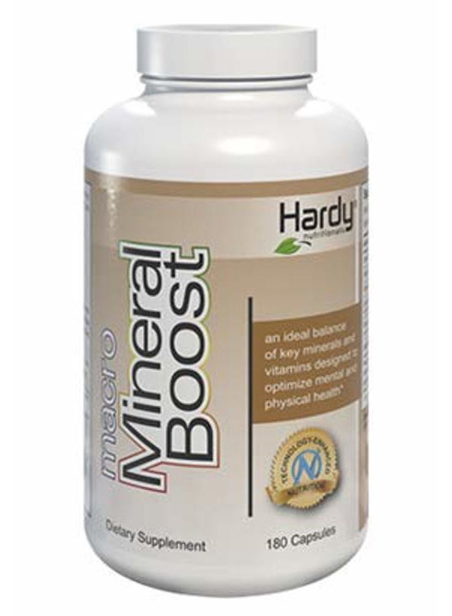 Macro Mineral Boost - High Intensity Calcium Supplement for Bone & Teeth Health with Vitamin C, D, K, Calcium, Phosphorus, and Magnesium, Ultra Absorbable