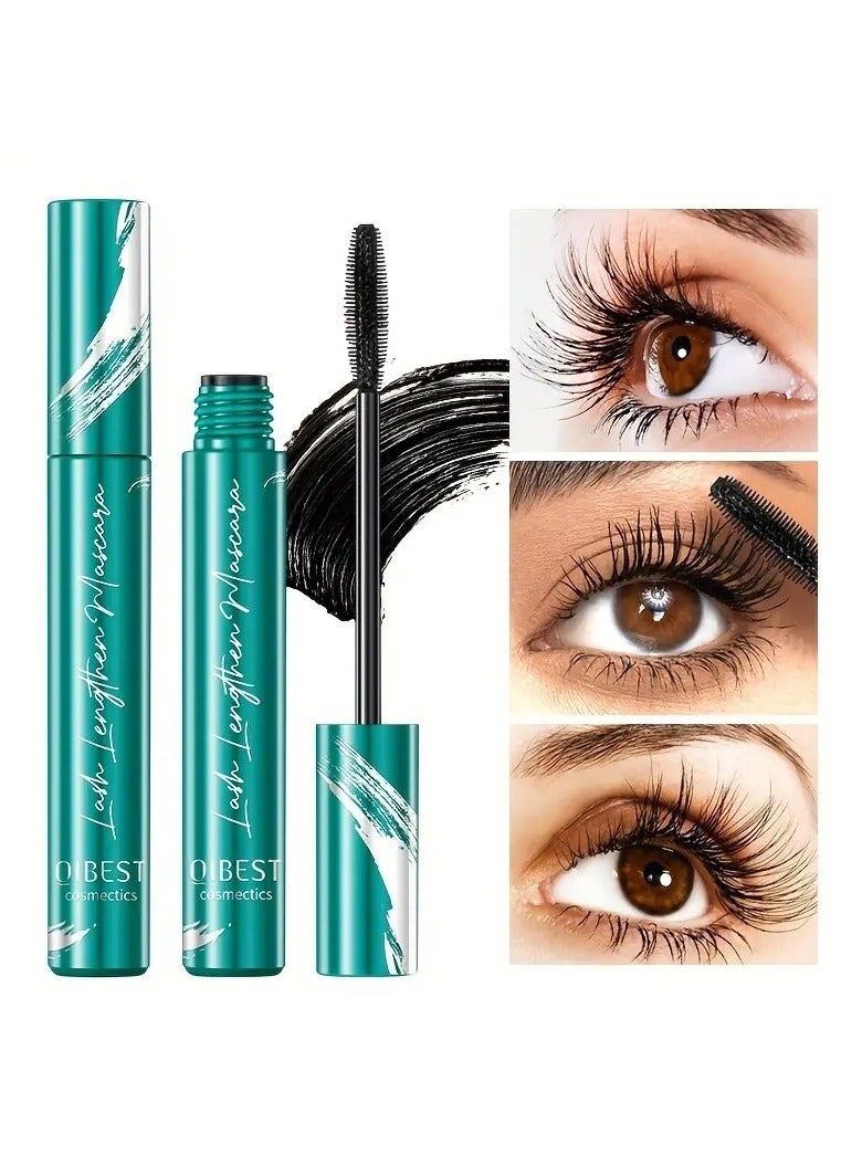 Liquid Mascara for Woman, Azonee, Lash Lengthening Volumizing, Lasting Eyelash Styling, Waterproof, No Halo Staining Mascara, Makeup Accessories, 0.38oz (Black)