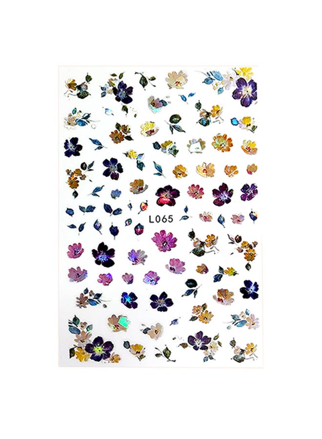 3D Design Stickers For Nails Art Decoration L065