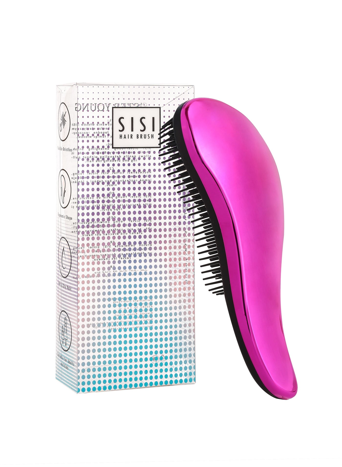 Sister Young SISI Hairbrush (Pink)