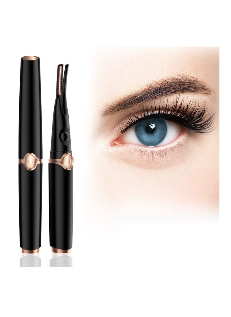 Electric Heated Rechargeable Eyelash Curlers for Makeup Natural Curling Eye Lashes