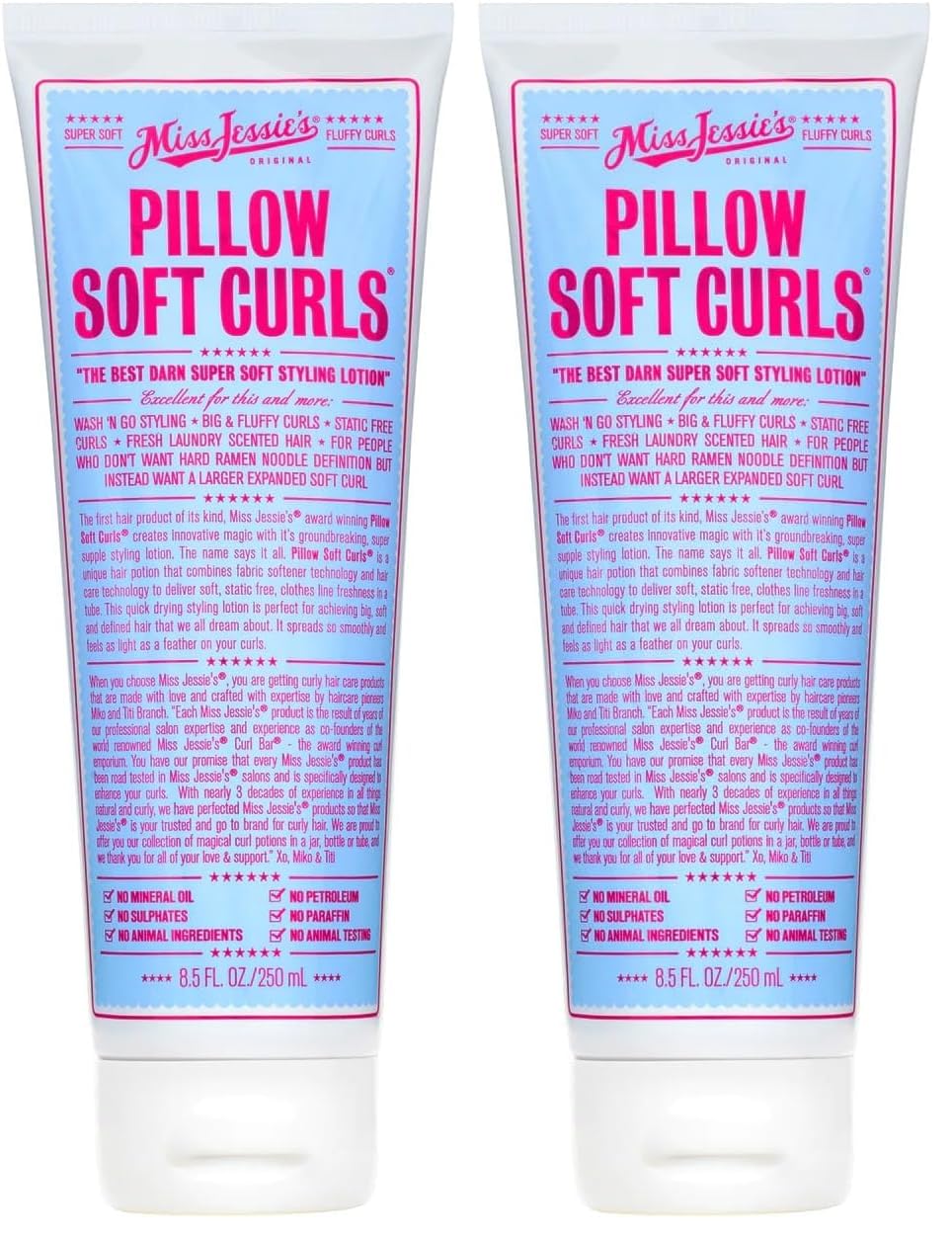 Miss Jessie's Pillow Soft Curl Lotion | 8.5 oz | Pack of 2