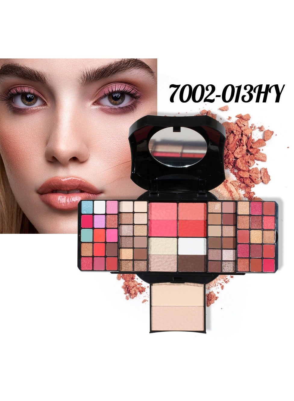 Professional Eyeshadow Palette All In One Cosmetic Makeup Gift Set Matte Shimmer Highly Pigmented Eye Shadows - Y