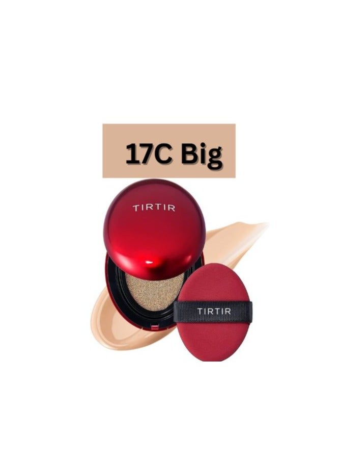 TIRTIR Mask Fit Cushion #17C Porcelain 0.63 oz (18 g) Full Coverage
