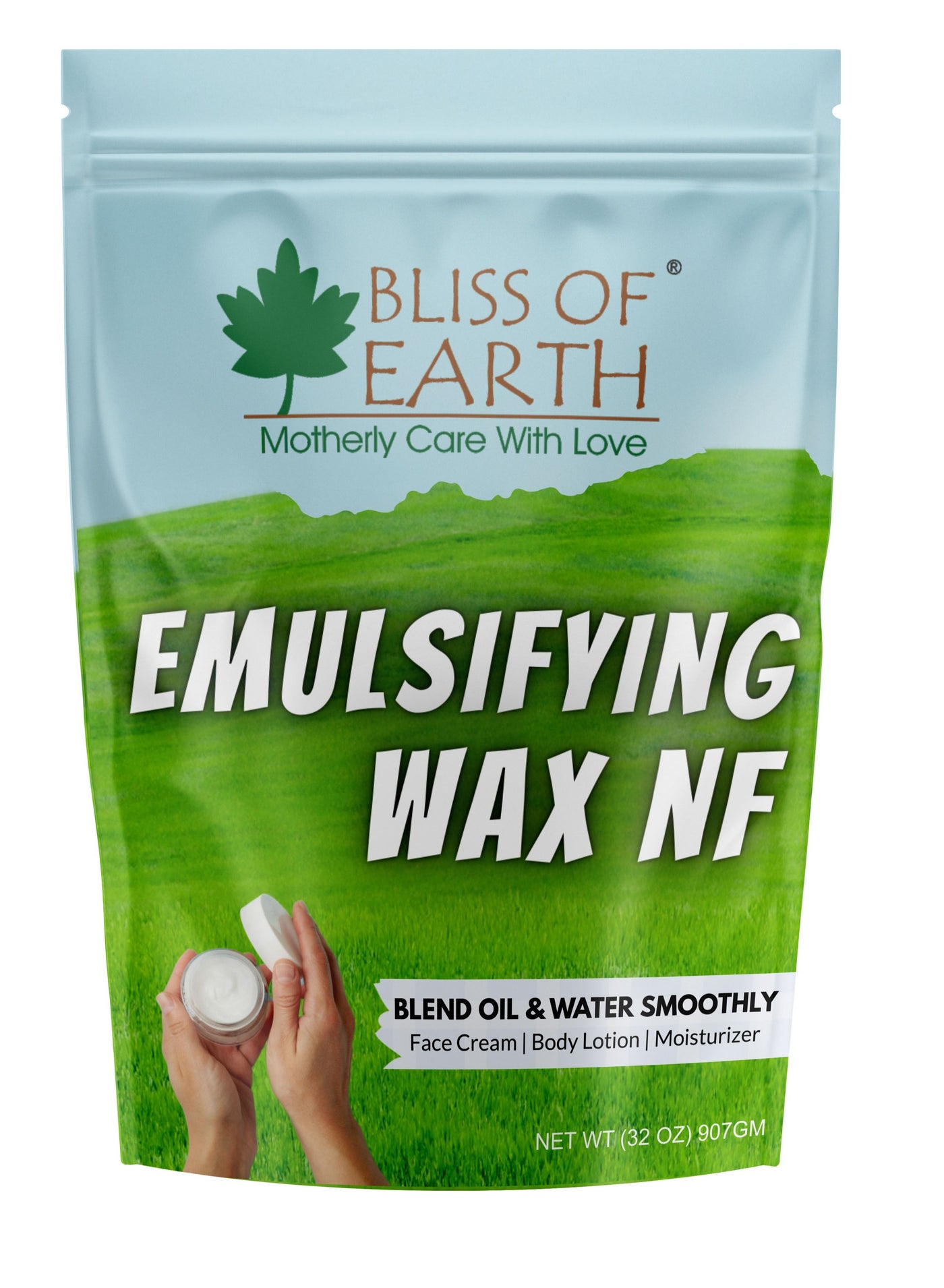 32 OZ Emulsifying Wax NF Cosmetic Grade Wax Best for Soap Lotion Body Moisturizer & DIY Products 907gm