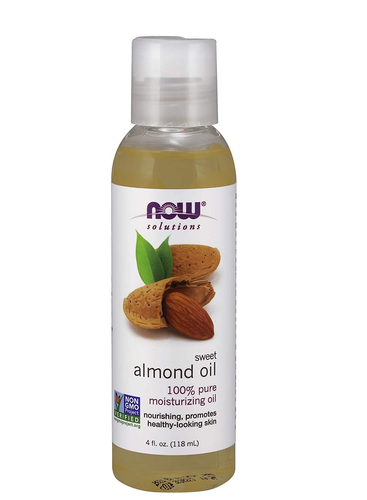 NOW Solutions Almond Oil Sweet 4 oz 100% Pure