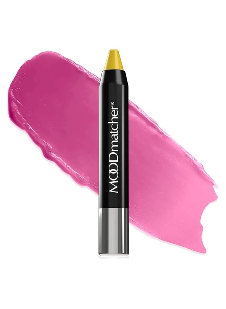 Mood Matcher Color Changing Lipstick Twist Stick – Yellow, Long-Lasting Wear, 2.9g