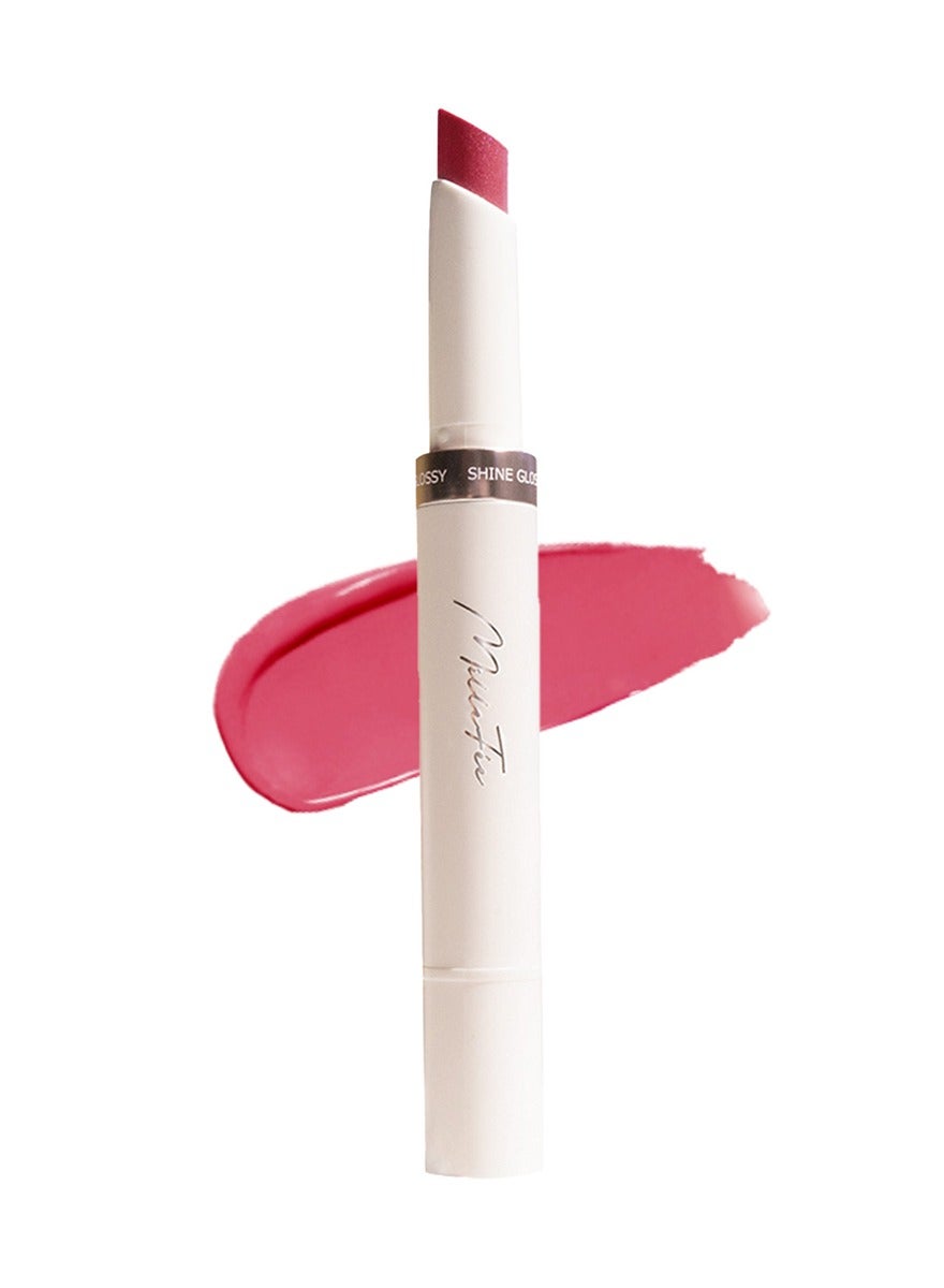 MilleFée Glow Lips Luster Lipstick for Anti-Falling & Highly Moisturizing Sparkling Finish-06 Baby Pink