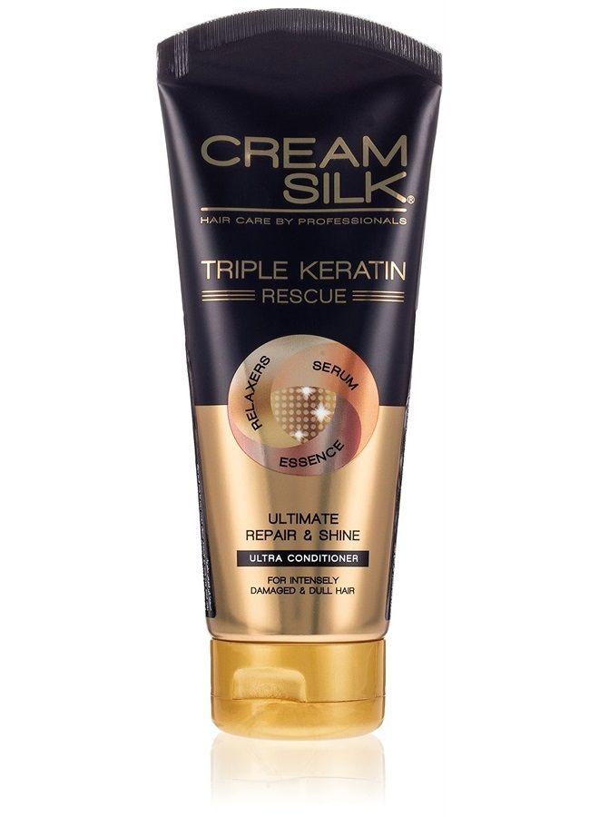 CREAMSILK Triple Keratin Rescue, Ultimate Repair & Shine, 170ml/5.75 fl oz