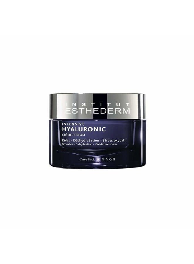 Intensive Hyaluronic Cream - Face, Neck and Décolleté - Wrinkles and Fine Lines - Dehydrated Skin