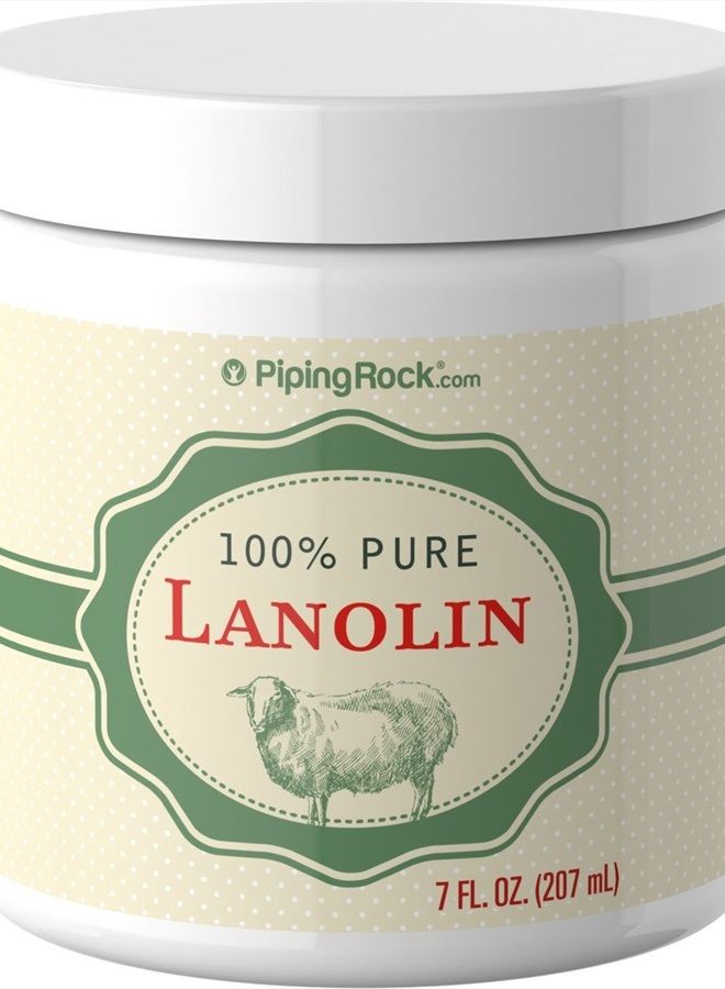 Pure Lanolin Cream 7 fl oz Jar