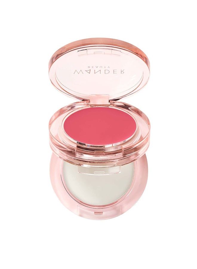 Double Date Lip and Cheek - Rendezvous/Swipe - 4-in-1 Cream Blush & Lip Tint - Blush, Lip Moisturizer, Lip Balm, & Eye Gloss - Multitasking Eye, Cheek, and Lip Makeup With Green Tea