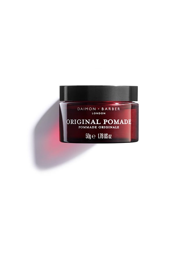 Original Pomade 50g – Classic High-Shine Hair Pomade for Strong Hold, Sleek Styling & Pompadour Hairstyles