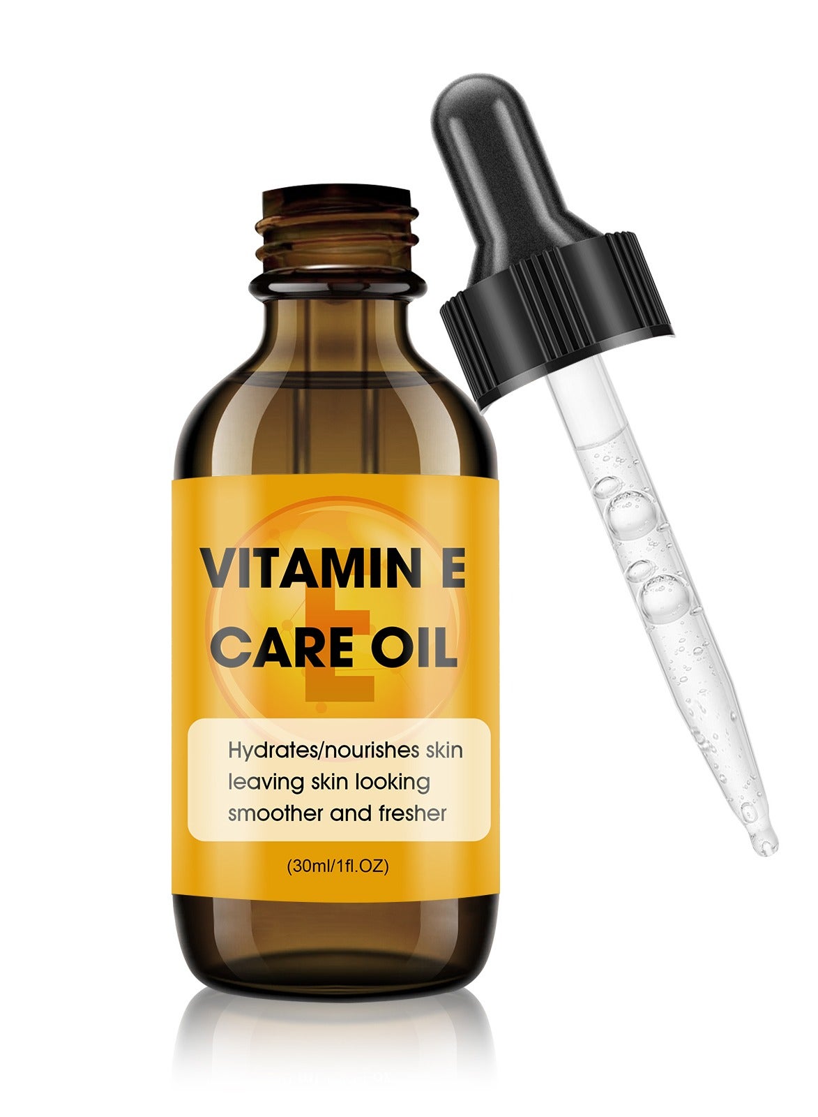 Vitamin E Oil 30ml for Face & Body – Hydrating Anti-Aging Facial Serum with Avocado Oil, Tocopherol, Dimethicone, Caprylic Triglyceride, Brightens Skin & Reduces Wrinkles, Nourishing Moisturizer for Dry Skin