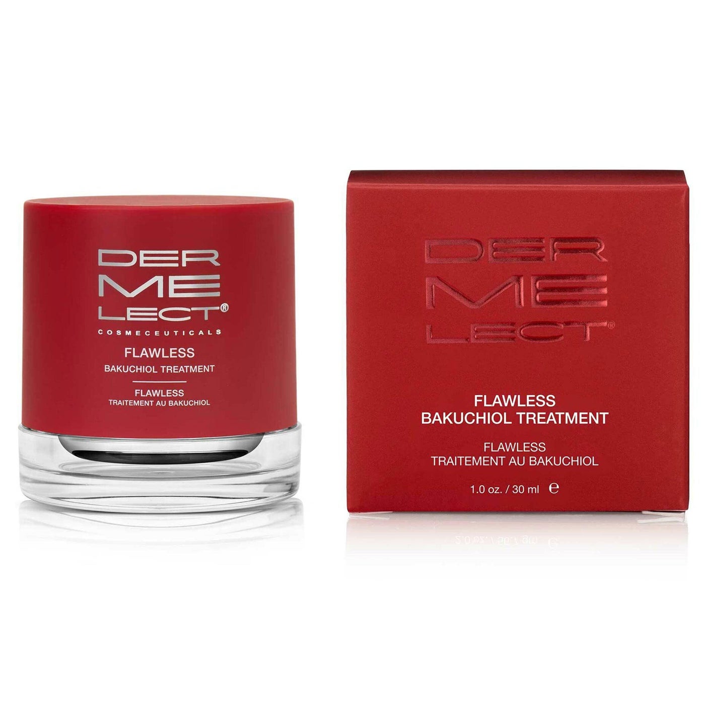 Dermelect Flawless Bakuchiol Treatment- Sensitive Skin Moisturizer, Phyto Retinol, Natural Retinol Alternative, Gentle, Vegan, Gluten Free, For Fine Lines & Wrinkles, Dryness, Sun Damaged Skin 1 oz