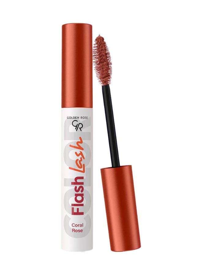 Flash Lash Color  Mascara No:06 Coral Rose