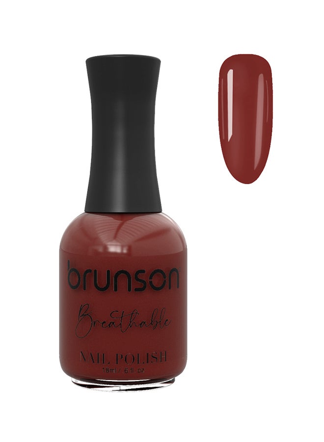 Breathable Nail Polish Halal nail polish Wudu friendly Quick-Dry Vegan long lasting but easy peel off   18ml BH215